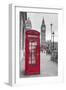 Big Ben, Houses of Parliament and a Red Phone Box, London, England-Jon Arnold-Framed Photographic Print