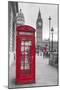 Big Ben, Houses of Parliament and a Red Phone Box, London, England-Jon Arnold-Mounted Photographic Print