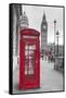 Big Ben, Houses of Parliament and a Red Phone Box, London, England-Jon Arnold-Framed Stretched Canvas