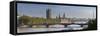 Big Ben, Houses of Parliament and River Thames, London, England-Jon Arnold-Framed Stretched Canvas