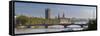 Big Ben, Houses of Parliament and River Thames, London, England-Jon Arnold-Framed Stretched Canvas