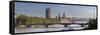 Big Ben, Houses of Parliament and River Thames, London, England-Jon Arnold-Framed Stretched Canvas