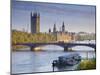 Big Ben, Houses of Parliament and River Thames, London, England-Jon Arnold-Mounted Photographic Print