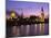 Big Ben, Houses of Parliament and the River Thames at Dusk, London, England-Howie Garber-Mounted Premium Photographic Print
