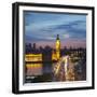 Big Ben, Houses of Parliament and Westminster Bridge, London, England, Uk-Jon Arnold-Framed Photographic Print