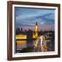 Big Ben, Houses of Parliament and Westminster Bridge, London, England, Uk-Jon Arnold-Framed Photographic Print