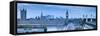 Big Ben, Houses of Parliament and Westminster Bridge, London, England, Uk-Jon Arnold-Framed Stretched Canvas