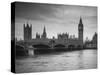 Big Ben, Houses of Parliament and Westminster Bridge, London, England, Uk-Jon Arnold-Stretched Canvas