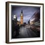 Big Ben, Houses of Parliament and Westminster Bridge, London, England-Jon Arnold-Framed Photographic Print