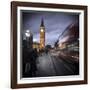 Big Ben, Houses of Parliament and Westminster Bridge, London, England-Jon Arnold-Framed Photographic Print
