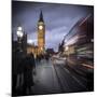 Big Ben, Houses of Parliament and Westminster Bridge, London, England-Jon Arnold-Mounted Photographic Print