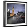 Big Ben, Houses of Parliament and Westminster Bridge, London, England-Jon Arnold-Framed Photographic Print