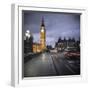 Big Ben, Houses of Parliament and Westminster Bridge, London, England-Jon Arnold-Framed Photographic Print