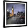 Big Ben, Houses of Parliament and Westminster Bridge, London, England-Jon Arnold-Framed Photographic Print