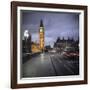 Big Ben, Houses of Parliament and Westminster Bridge, London, England-Jon Arnold-Framed Photographic Print