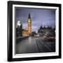 Big Ben, Houses of Parliament and Westminster Bridge, London, England-Jon Arnold-Framed Photographic Print