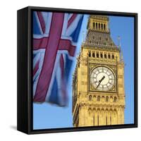 Big Ben, Houses of Parliament, London, England, Uk-Jon Arnold-Framed Stretched Canvas