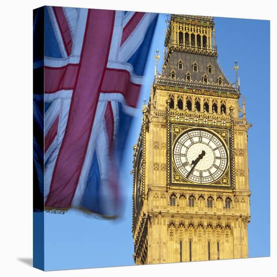 Big Ben, Houses of Parliament, London, England, Uk-Jon Arnold-Stretched Canvas