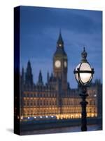 Big Ben, Houses of Parliament, London, England-Doug Pearson-Stretched Canvas