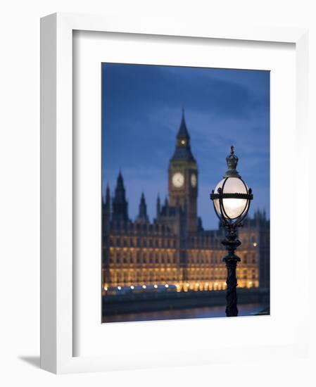 Big Ben, Houses of Parliament, London, England-Doug Pearson-Framed Photographic Print