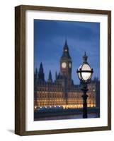 Big Ben, Houses of Parliament, London, England-Doug Pearson-Framed Photographic Print