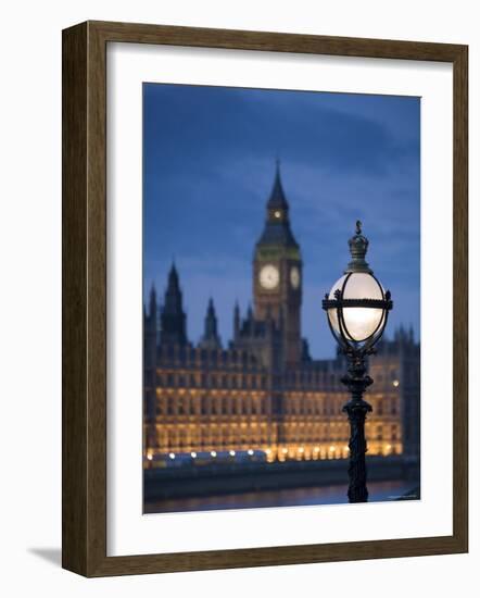 Big Ben, Houses of Parliament, London, England-Doug Pearson-Framed Photographic Print