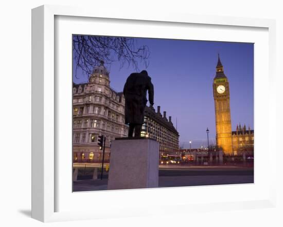 Big Ben, Houses of Parliament, London, England-Jon Arnold-Framed Photographic Print