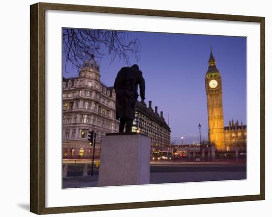 Big Ben, Houses of Parliament, London, England-Jon Arnold-Framed Photographic Print