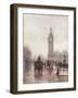 Big Ben in Half Light-Rose Barton-Framed Photographic Print