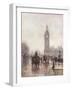 Big Ben in Half Light-Rose Barton-Framed Photographic Print