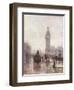 Big Ben in Half Light-Rose Barton-Framed Photographic Print