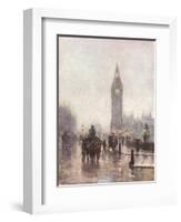 Big Ben in Half Light-Rose Barton-Framed Photographic Print