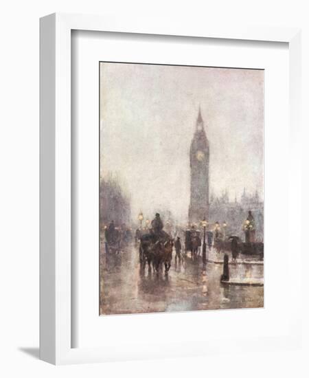 Big Ben in Half Light-Rose Barton-Framed Photographic Print