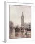 Big Ben in Half Light-Rose Barton-Framed Photographic Print