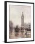 Big Ben in Half Light-Rose Barton-Framed Photographic Print