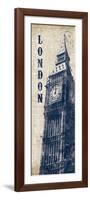 Big Ben in Indigo-N. Harbick-Framed Art Print