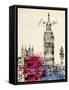 Big Ben in Pen-Morgan Yamada-Framed Stretched Canvas