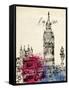 Big Ben in Pen-Morgan Yamada-Framed Stretched Canvas