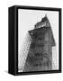 Big Ben in Scaffolding-null-Framed Stretched Canvas