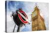 Big Ben - In the Style of Oil Painting-Philippe Hugonnard-Stretched Canvas