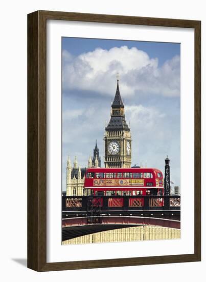 Big Ben, London, England, UK-Digital Vision.-Framed Photographic Print