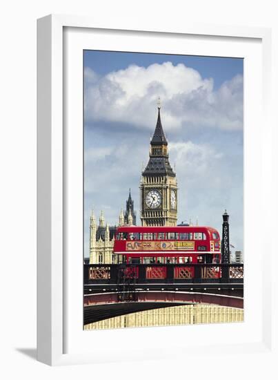 Big Ben, London, England, UK-Digital Vision.-Framed Photographic Print