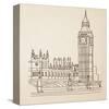 Big Ben, London-Irena Orlov-Stretched Canvas