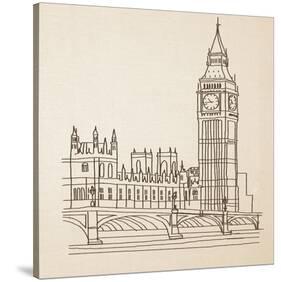 Big Ben, London-Irena Orlov-Stretched Canvas
