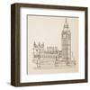 Big Ben, London-Irena Orlov-Framed Art Print