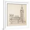 Big Ben, London-Irena Orlov-Framed Art Print