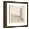 Big Ben, London-Irena Orlov-Framed Art Print