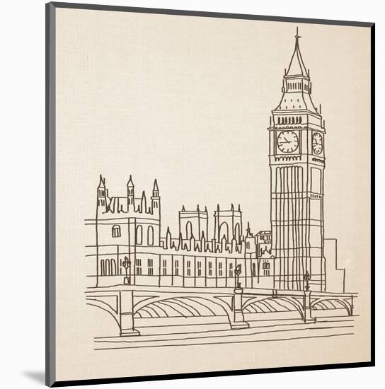 Big Ben, London-Irena Orlov-Mounted Art Print