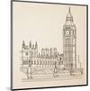 Big Ben, London-Irena Orlov-Mounted Art Print