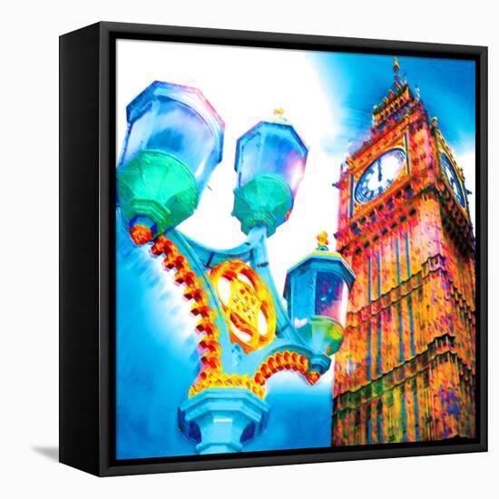 Big Ben, London-Tosh-Framed Stretched Canvas
